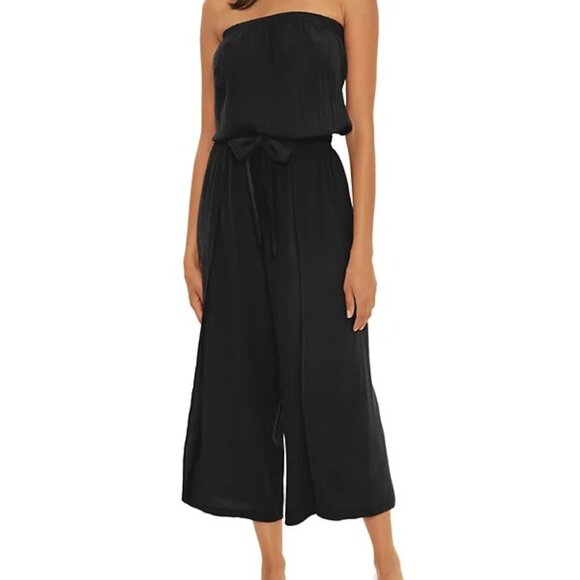 NWT! BECCA Strapless Coverup Jumpsuit - Picture 2 of 3